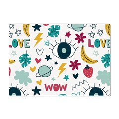 Love Pattern Crystal Sticker (a4) by Proyonanggan