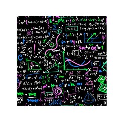 Math Linear Mathematics Education Circle Background Square Satin Scarf (30  X 30 ) by Bangk1t