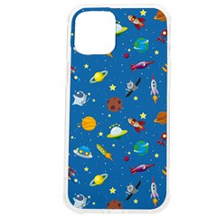 Space Rocket Solar System Pattern Iphone 12 Pro Max Tpu Uv Print Case by Bangk1t