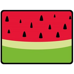 Watermelon Fruit Food Healthy Vitamins Nutrition Fleece Blanket (large) by pakminggu