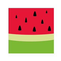 Watermelon Fruit Food Healthy Vitamins Nutrition Square Satin Scarf (30  X 30 ) by pakminggu