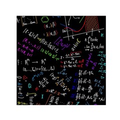 Mathematics  Physics Maths Math Pattern Square Satin Scarf (30  X 30 ) by Grandong