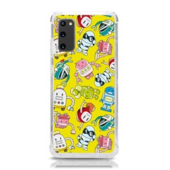 Robot Pattern Samsung Galaxy S20 6 2 Inch Tpu Uv Case by Grandong