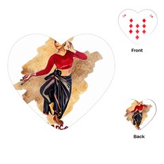 Dance New Playing Cards Single Design (heart) by RuuGallery10