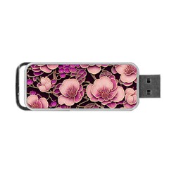 Plum Blossom Blossom Portable Usb Flash (two Sides) by Grandong