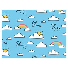 Sky Pattern Premium Plush Fleece Blanket (extra Small) by pakminggu