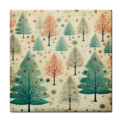 Christmas Tree Tile Coaster by pakminggu