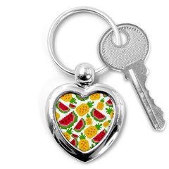 Watermelon -12 Key Chain (heart) by nateshop