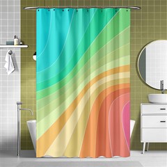 Arrangement-aesthetics-aesthetic Shower Curtain 48  X 72  (small)  by Bedest