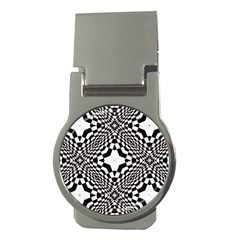 Tile-repeating-pattern-texture Money Clips (round)  by Bedest