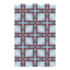 Pattern-cross-geometric-shape Shower Curtain 48  X 72  (small)  by Bedest