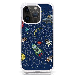 Cat-cosmos-cosmonaut-rocket Iphone 14 Pro Tpu Uv Print Case by pakminggu