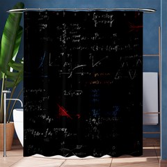 Math Mathematics Pattern Shower Curtain 60  X 72  (medium)  by pakminggu