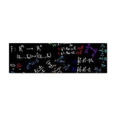 Mathematics  Physics Maths Math Pattern Sticker Bumper (100 Pack) by pakminggu