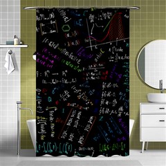 Mathematics  Physics Maths Math Pattern Shower Curtain 48  X 72  (small)  by pakminggu