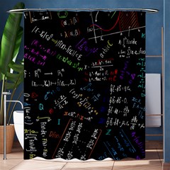 Mathematics  Physics Maths Math Pattern Shower Curtain 60  X 72  (medium)  by pakminggu