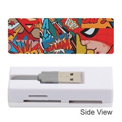 Comic Cartoon Pattern Memory Card Reader (stick) by pakminggu