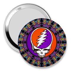 Gratefuldead Grateful Dead Pattern 3  Handbag Mirrors by Cowasu