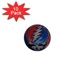 Grateful Dead Logo 1  Mini Magnet (10 Pack)  by Cowasu