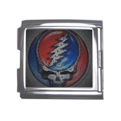 Grateful Dead Logo Mega Link Italian Charm (18mm) by Cowasu