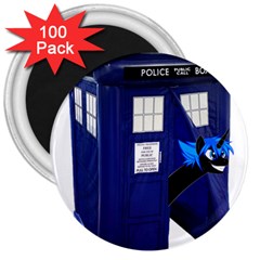 Tardis-doctor-who 3  Magnets (100 Pack) by Cowasu