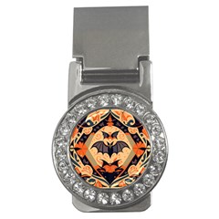 Bat Pattern Money Clips (cz)  by Valentinaart