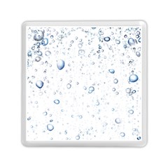 Blue Oxygen-bubbles-in-the-water Memory Card Reader (square) by Sarkoni