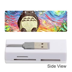 Cartoon Starry Night Art Van Gogh Parody Memory Card Reader (stick) by Sarkoni