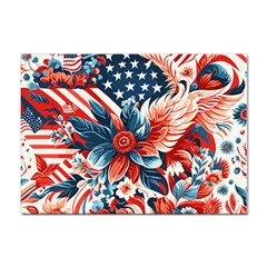 America Pattern Sticker A4 (100 Pack) by Valentinaart