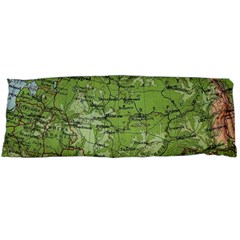 Map Earth World Russia Europe Body Pillow Case (dakimakura) by Bangk1t