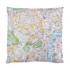 London City Map Standard Cushion Case (one Side) by Bedest