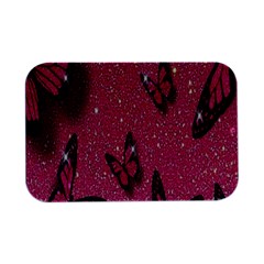 Butterfly, Girl, Pink, Wallpaper Open Lid Metal Box (silver)   by nateshop