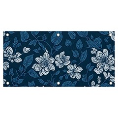 Pattern Flower Nature Banner And Sign 6  X 3  by Bedest