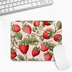 Strawberry Fruit Small Mousepad by Bedest