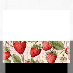 Strawberry Fruit Rectangular Jigsaw Puzzl by Bedest