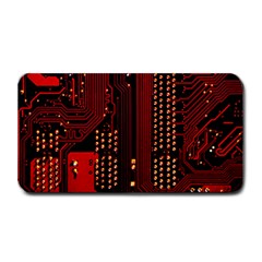 Technology Computer Circuit Medium Bar Mat by Sarkoni