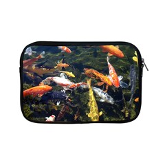 Koi Pond 3d Fish Apple Ipad Mini Zipper Cases by Grandong