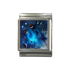 3d Universe Space Star Planet Italian Charm (13mm) by Grandong