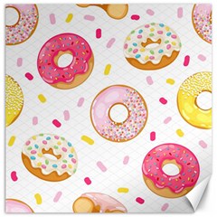 Vector Donut Seamless Pattern Canvas 12  X 12  by Grandong