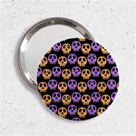 Halloween Skull Pattern 2.25  Handbag Mirrors Front