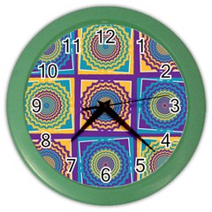 October 31 Halloween Color Wall Clock by Ndabl3x