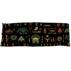 Hieroglyphs Space Body Pillow Case Dakimakura (two Sides) by Ndabl3x