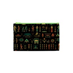 Hieroglyphs Space Cosmetic Bag (xs) by Ndabl3x