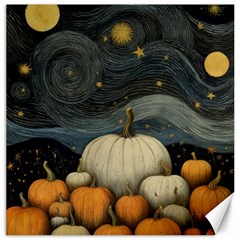 Pumpkin Halloween Canvas 16  X 16  by Ndabl3x