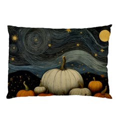 Pumpkin Halloween Pillow Case (two Sides) by Ndabl3x