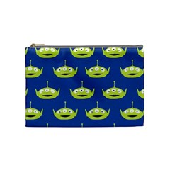 Alien Pattern Cosmetic Bag (medium) by Ndabl3x