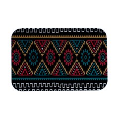 Aztec Wallpaper Open Lid Metal Box (silver)   by nateshop