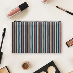 Stripes Cosmetic Bag (medium) by zappwaits