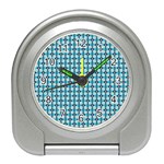 Arabic Pattern Travel Alarm Clock Front