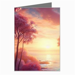 Pink Nature Greeting Card by Sparkle